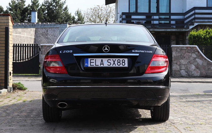 Mercedes-Benz Klasa C cena 36900 przebieg: 231000, rok produkcji 2008 z Borek Wielkopolski małe 379
